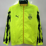 25-26 Dortmund Yellow & Fluorescent Green Double Sided Windbreaker (双面风衣)