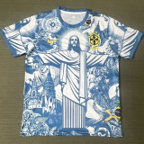 25-26 Brazil Blue Special Edition Fans Soccer Jersey