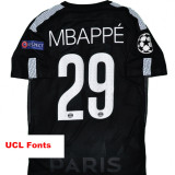 2017-2018 PSG Paris Third Long Sleeve Retro Soccer Jersey (长袖)