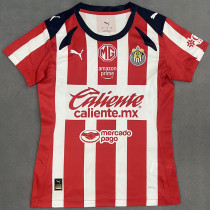 25-26 Chivas Guadalajara Home Women Soccer Jersey (女)