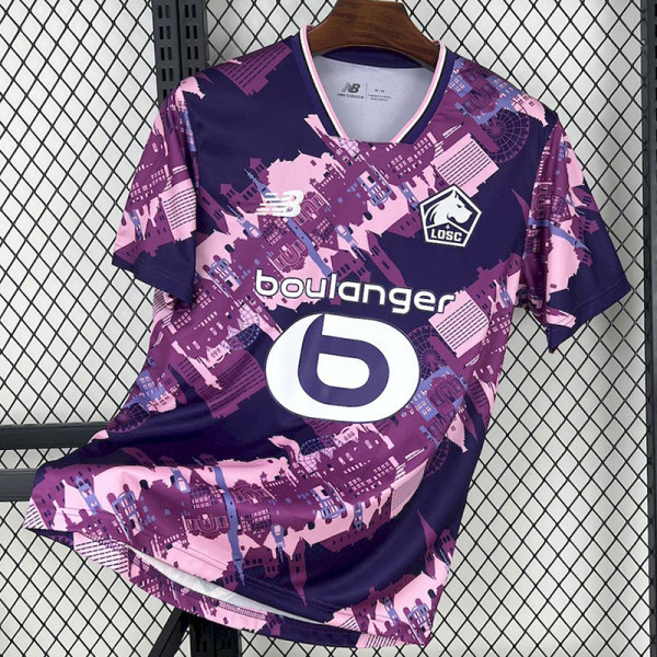 25-26 Lille Purple Fans Soccer Jersey