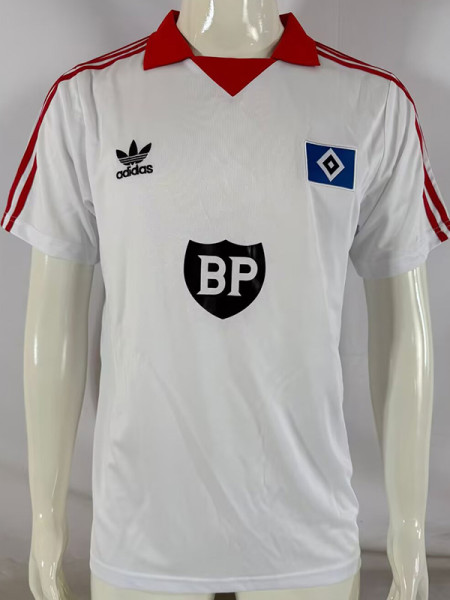 1980-1981 Hamburg SV Home Retro Soccer Jersey