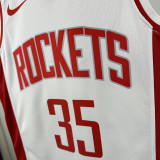 22-23 ROCKETS DURANT #35 White Top Quality Hot Pressing NBA Jersey