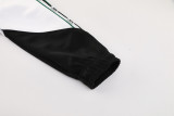 25-26 Real Betis White Black Jacket Tracksuit #01