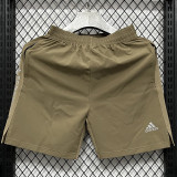 D980 AD Khaki Casual Short Pants