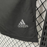 D980 AD Black Casual Short Pants