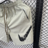 D704 NK Grey Casual Short Pants