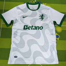 25-26 Sporting Lisbon White Fans Soccer Jersey