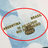 2020-2021 Argentina Home Player Version 球员 Retro Soccer Jersey