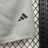 D333 AD Grey Casual Short Pants