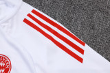 25-26 Bayern White Jacket Tracksuit #A2558