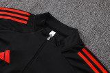 25-26 Bayern Black Half Pull Tracksuit #B2553(半拉链)