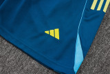 25-26 JUV Blue Tank top and shorts suit #D2577