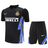 25-26 INT Black Training Short Suit