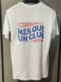 25-26 BAR White High Quality Casual T-Shirt #圆领红标