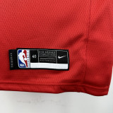 ROCKETS DURANT #7 Red Retro Top Quality Hot Pressing NBA Jersey