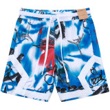 C2503 AJ White Casual Short Pants #素描白