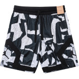 C2502 AJ Black white Casual Short Pants #破冰斑白