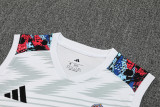 25-26 RMA White Tank top and shorts suit