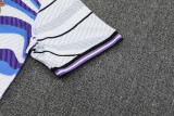 25-26 RMA White blue Training Short Suit