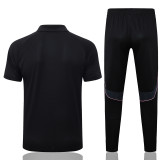 25-26 JUV Black Short shirts and Long trousers Suit #C2550
