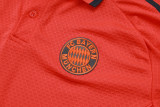 25-26 Bayern Orange Short shirts and Long trousers Suit #C2545