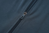 25-26 Bayern Dark gray Jacket Tracksuit #A2563