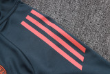 25-26 Bayern Dark gray Jacket Tracksuit #A2563