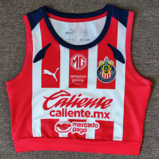 25-26 Chivas Guadalajara Home Women Yoga Vest (女背心)