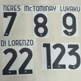25-26 Napoli Away 1:1 Fans Soccer Jersey