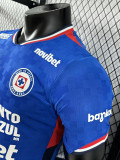 25-26 Cruz Azul Home Player Version Soccer Jersey
