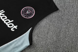 25-26 Inter Miami Black Tank top and shorts suit