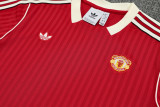 25-26 Man Utd Red Training Short Suit