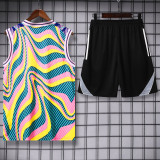 25-26 RMA Yellow green Tank top and shorts suit