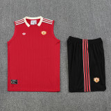 25-26 Man Utd Red Tank top and shorts suit
