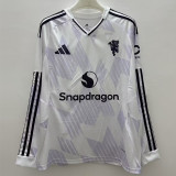 25-26 Man Utd Away Long Sleeve Soccer Jersey (长袖)