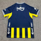 25-26 Fenerbahce Home Fans Soccer Jersey (全广告)