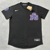 25-26 PSG Black Casual Edition Baseball Jersey