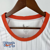 24-25 KNICKS CLARKSON #00 White City Edition Top Quality Hot Pressing NBA Jersey