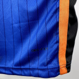 23-24 KNICKS CLARKSON #00 Blue City Edition Top Quality Hot Pressing NBA Jersey