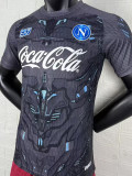 25-26 Napoli Black Grey Player Version Training shirts