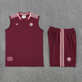 25-26 Bayern Red Tank top and shorts suit