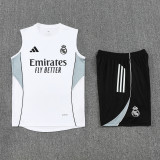 25-26 RMA White Tank top and shorts suit