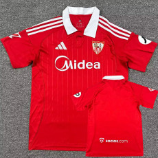 25-26 Sevilla Away Fans Soccer Jersey
