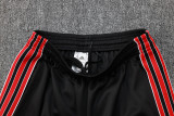 25-26 Man Utd Black Half Pull Tracksuit #B2506(半拉链)