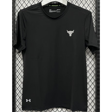 A222 UA Black High Quality Casual T-Shirt #牛头