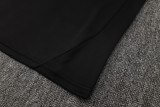 25-26 RMA Black Kids Half Pull Tracksuit #E2511(童装)(半拉链)