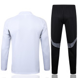 25-26 RMA White Kids Half Pull Tracksuit #E2508(童装)(半拉链)