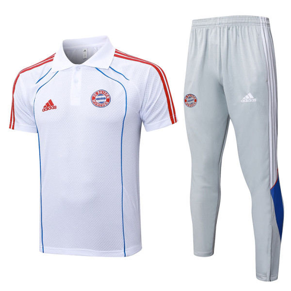 25-26 Bayern White Short shirts and Long trousers Suit #C2555