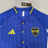25-26 Boca Juniors Blue Casual Edition Baseball Jersey